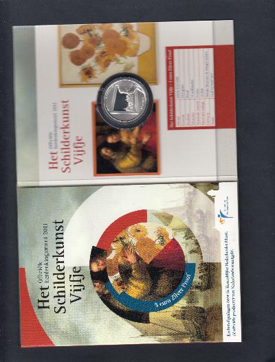 Beschrijving: 5 Euro SCHILDERKUNST ORIG.PACKAGE